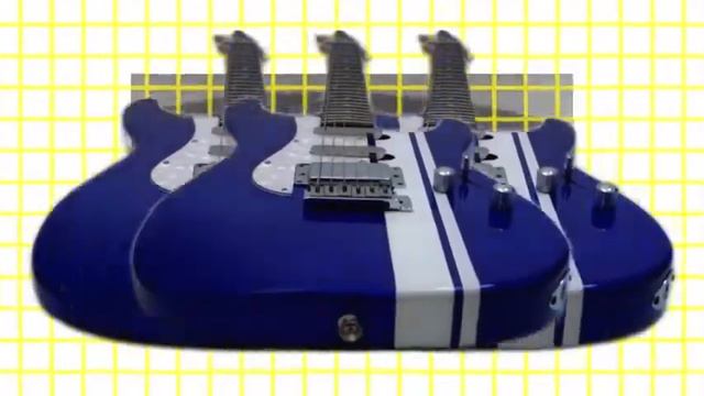JMS Strat blues & chrome смотреть онлайн