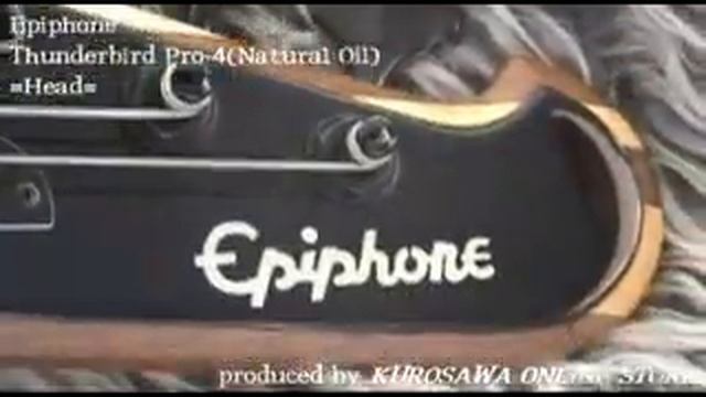 Epiphone Thunderbird Pro-4 in Natural Oil その3 смотреть онлайн