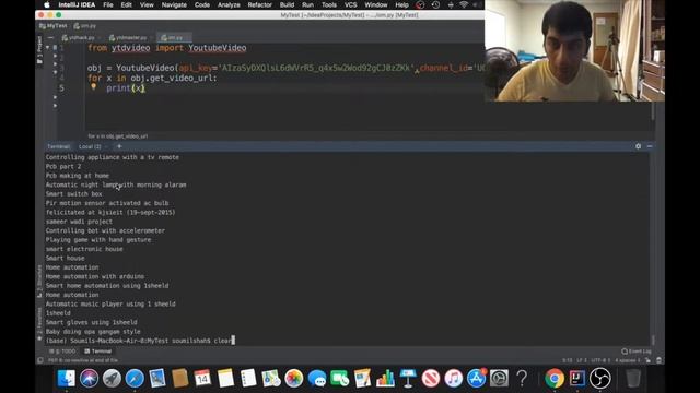 YouTube Data API V3 Python Library get all videos in Excel File or JSON tutorial смотреть онлайн
