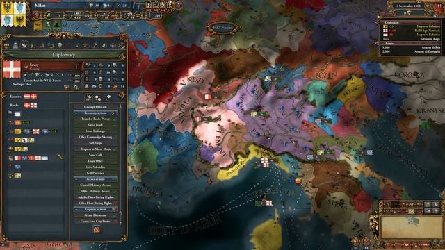 Eu4 - MEIOU & Taxes - World Conquest! MUNDUM SATIS - Part 1 смотреть онлайн