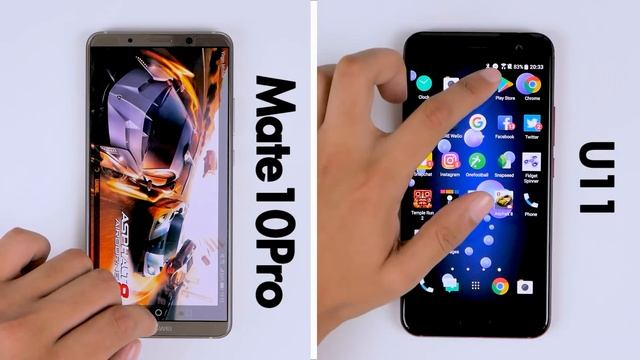 Huawei Mate 10 Pro vs HTC U11 Speed Test: Kirin 970 or Snapdragon 835? смотреть онлайн