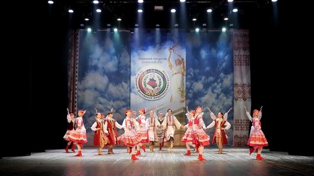 "Крыжачок" Образцовый ансамбль песни и танца "Дзиво" Центра беларусской культуры смотреть онлайн
