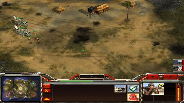 Command & Conquer Generals: Zero Hour Hard Skirmish Gameplay [China Infantry General] смотреть онлайн