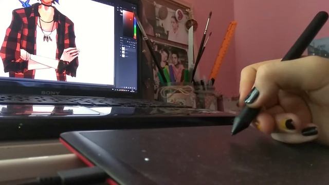 мой графический планшет | различия дорогих и дешевых планшетов | обзор+speedpaint смотреть онлайн