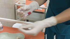 Забор крови вакутайнером