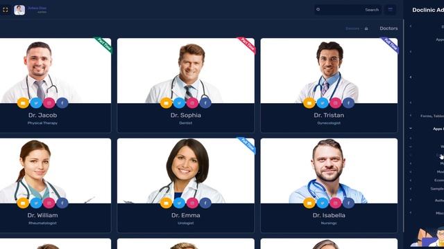 Best Responsive Medical Dashboard with Bootstrap UI Kit – Doclinic смотреть онлайн