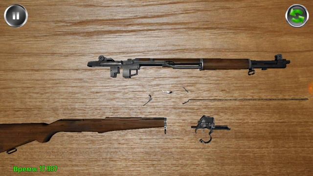 Симулятор сборки/разборки оружия: винтовка М1 Garand ( M1 Гаранд). Сборка/разборка винтовки смотреть онлайн