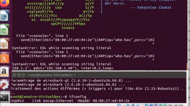 Projet tutoré | Attaque ARP via SCAPY смотреть онлайн