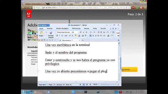 instalar adobe flash player en linux ultima version 2016 смотреть онлайн