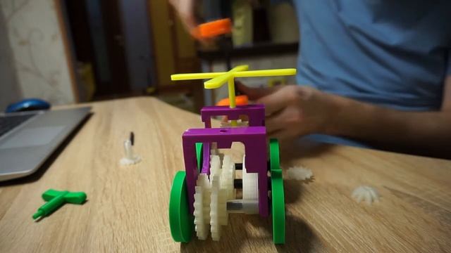 3D Печать ? Заводной вертолет смотреть онлайн