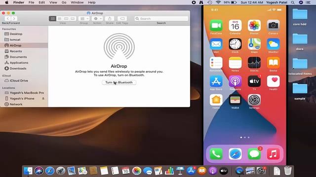 How to Airdrop from iPhone to Mac | How to AirDrop a file from your iPhone to Mac смотреть онлайн