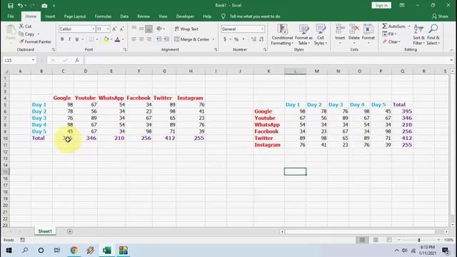 How to Convert Row to Column to Row with Formulas in MS Excel (Horizontal to Vertical) смотреть онлайн
