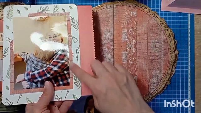 Процесс создания новогоднего альбома / исправляю косяки / СКРАПБУКИНГ смотреть онлайн