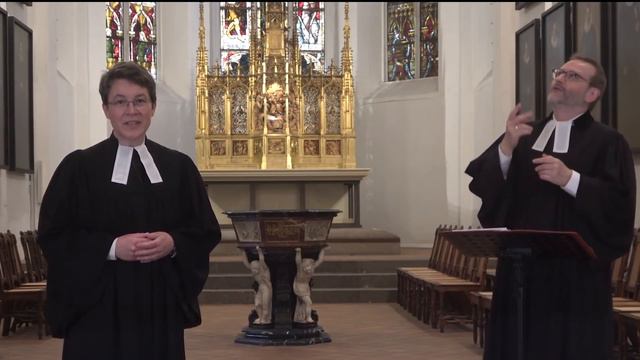 Kurzer Video-Gottesdienst am Karfreitag, 10. April 2020 - mit Gebärdendolmetscher // Thomaskirche смотреть онлайн