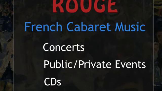 Rouge: French Cabaret Music with Janet Rayor смотреть онлайн