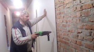 Гипсокартон без профиля.