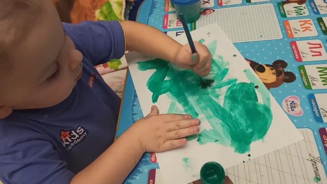 #Художник, такой художник ???#Илюша#2года#