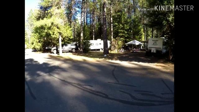 Crater Lake RV Park OR Camp sites Tour and review смотреть онлайн