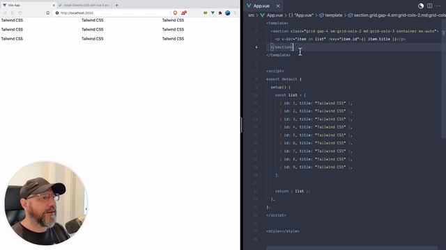 Integrando Tailwind CSS no projeto Vue + Vite смотреть онлайн