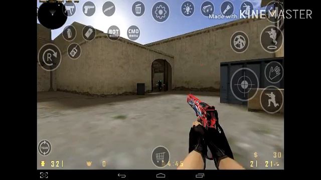 лучшая сборка кс 1.6 в стиле CS:GO На ANDROID смотреть онлайн