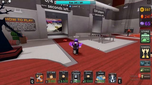 Roblox SCP Tower Defense New Codes August 2022 смотреть онлайн