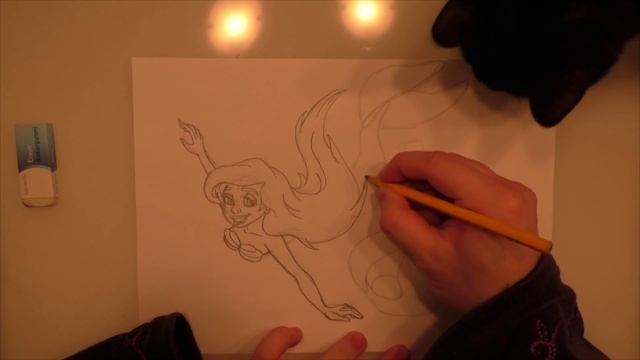 How-to-Draw Ariel & Melody from The Little Mermaid 2 - Walter Sketchy смотреть онлайн