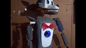 Самодельный аниматроник Арчи в действии!