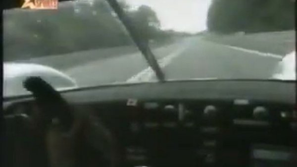 Flying Mercedes CLR On Board Le mans 1999