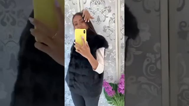 Жилет из меха дикой норки смотреть онлайн