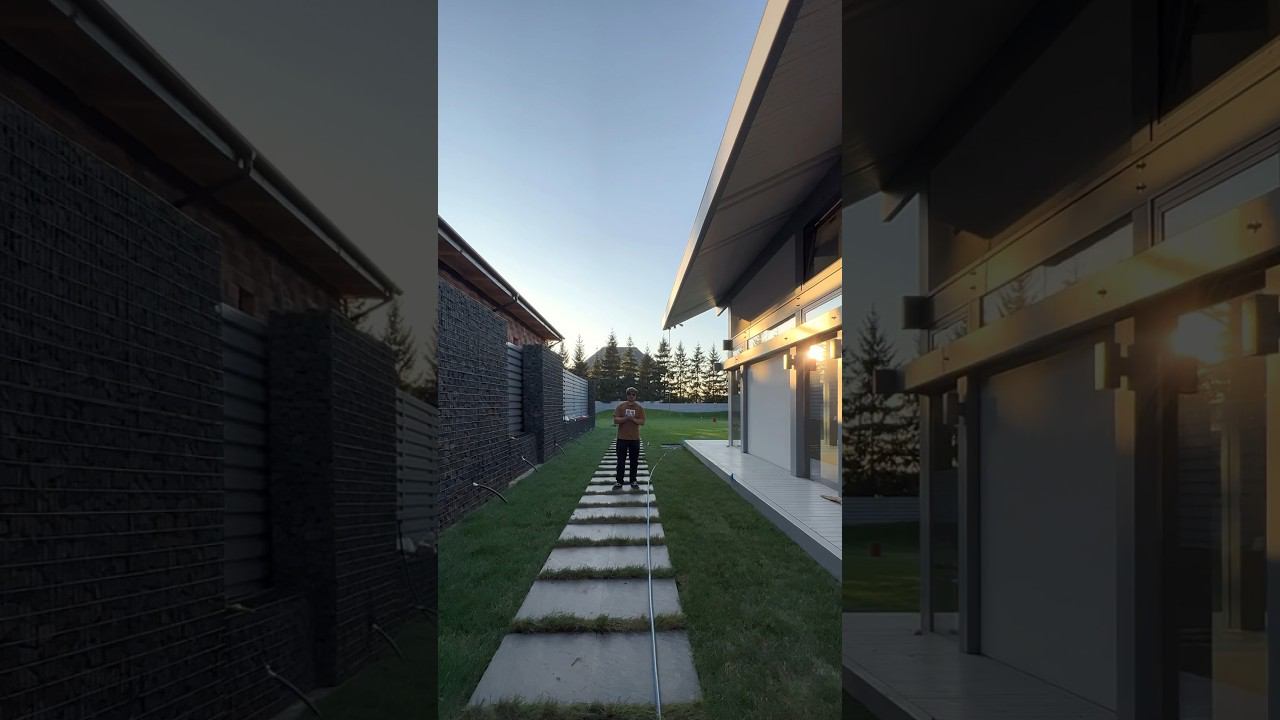 Забор, который отлично дополняет архитектуру на примере дома@FAHVERKHOUSE смотреть онлайн