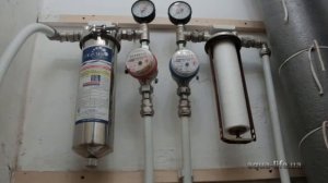 Замена картриджей в фильтре Гейзер Тайфун