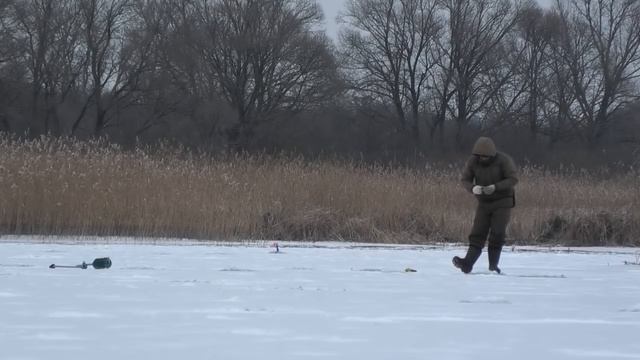 ОПАСНЫЙ и РЫБНЫЙ ПЕРВЫЙ ЛЁД на РЕКЕ! Выставил жерлицы на ЩУЧЬЮ ТРОПУ и ОФИГЕЛ ОТ ПРОИСХОДЯЩЕГО! смотреть онлайн