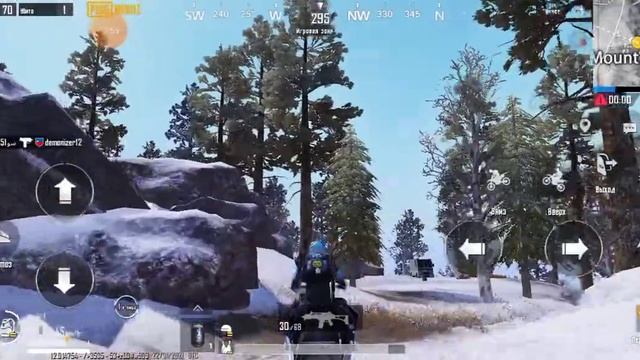 Pubg Mobile Карта Викенди .Гоняем на снегоходе смотреть онлайн
