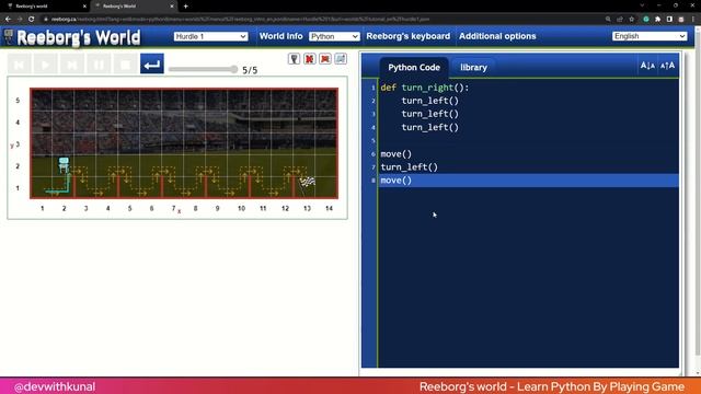 How To Learn Python By Playing Games - Program Robot With Python | Beginner Tutorial In Hindi смотреть онлайн