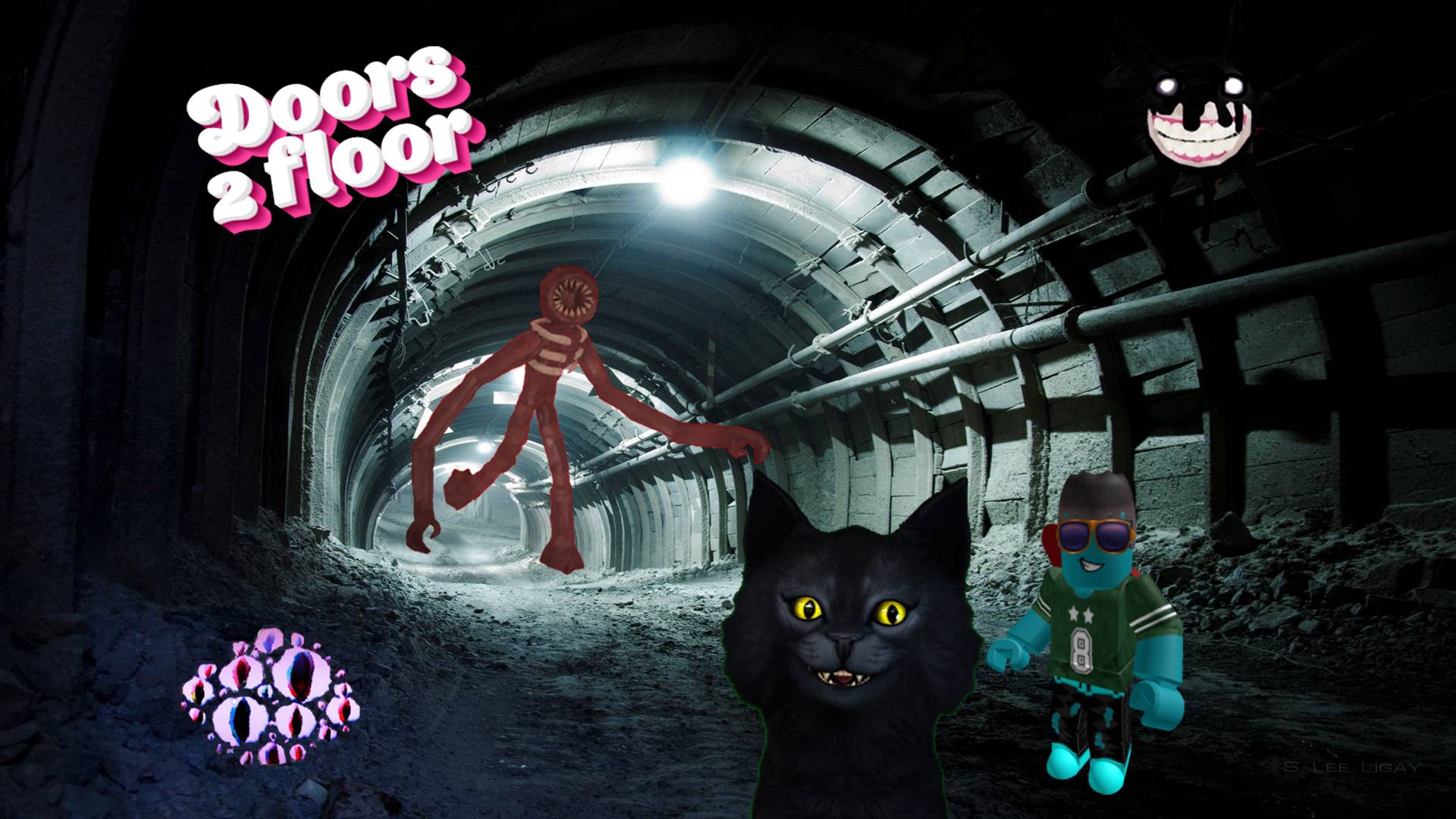 Двери 2 этаж/Doors 2 floor/Сваливаем от фигуры смотреть онлайн