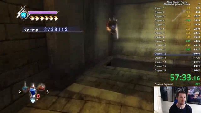 Ninja Gaiden Sigma - Master Ninja New Game Plus Speedrun - 01:42:52 IGT / 01:52:56 RTA смотреть онлайн