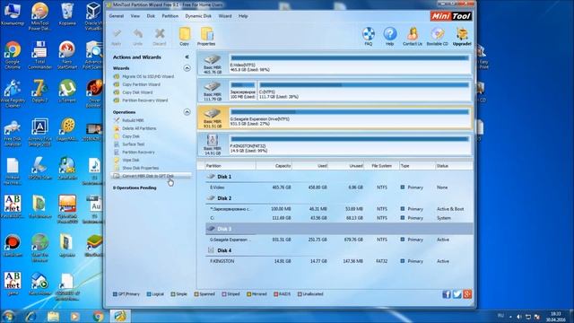 Minitool Partition Wizard.Работа с разделами жестких дисков смотреть онлайн