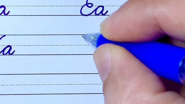 How to join Capital letters in cursive l English cursive handwriting practice | Cursive Writing смотреть онлайн