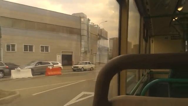 Поездка на автобусе лиаз 6213.22 Временный маршрут КМ2 Метро Таганская - Метро Жулебино Москва (Ч.4 смотреть онлайн