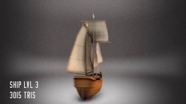 Low Poly Ships Promo Rendering смотреть онлайн