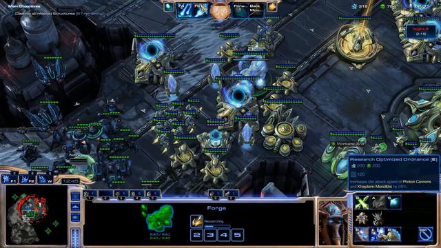 StarCraft 2: How To Beat Dead of Night Using Karax on Brutal, Co-op Mission смотреть онлайн