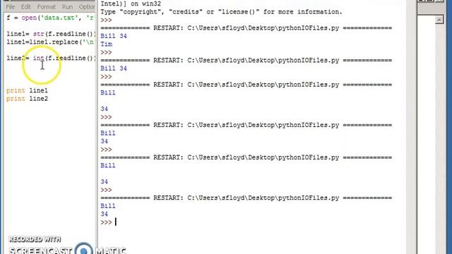 Input Files, Loops and Lists in Python - Quick Tutorial (not perfect) смотреть онлайн
