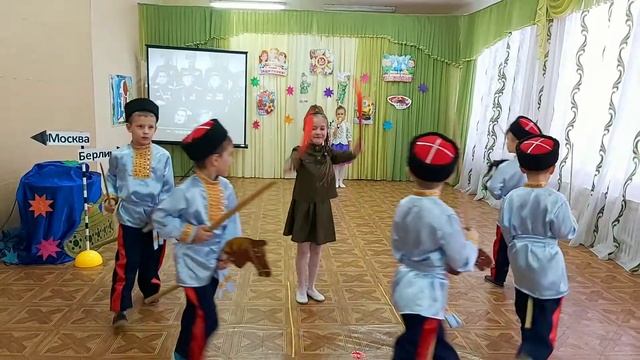 Инсценирование песни "Казаки в Берлине" смотреть онлайн