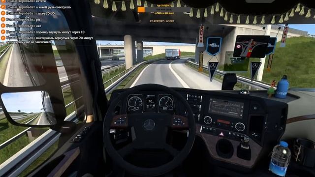Euro Truck Simulator 2 _1.45_ProMods 2.62- Рейс Питер-Мелан смотреть онлайн