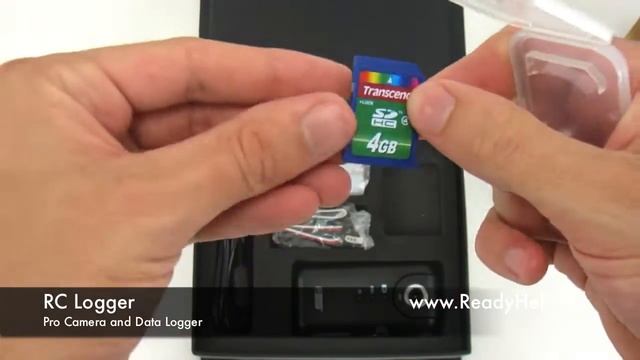 RC Logger Pro Camera and Data Logger Box Opening www.ReadyHeli.com смотреть онлайн