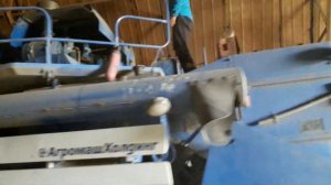 Комбайн Енисей 1200  1-НМ. Первая заводка после зимы