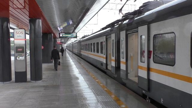 Электропоезд ЭП2Д-0032 ЦППК платформа Курьяново, D2 смотреть онлайн