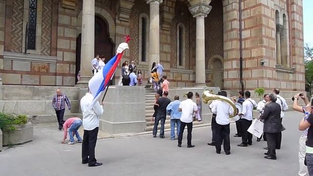 сербская свадьба в соборе св. Марка смотреть онлайн