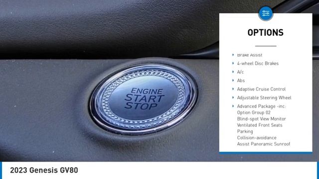 2023 Genesis GV80 Cerritos INFINITI - PU107497L смотреть онлайн