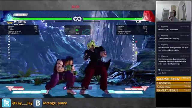 [En/Ru] Street Fighter V Practice Session смотреть онлайн